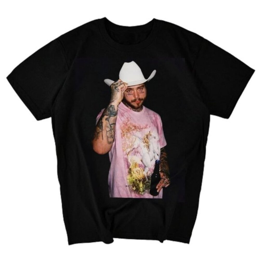 Summer Tshirt  Post Malone Unisex Shirt For Rap Fan Music Fan 1
